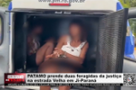 PATAMO prende duas foragidas da justi&ccedil;a na estrada Velha em Ji&ndash;Paran&aacute; &ndash; V&iacute;deo