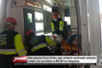 Duas pessoas ficam feridas ap&oacute;s acidente envolvendo motoneta e moto com carretinha na BR&ndash;364 em Ariquemes &ndash; V&iacute;deo