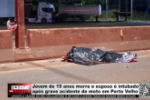 Jovem de 19 anos morre e esposo &eacute; intubado ap&oacute;s grave acidente de moto em Porto Velho &ndash; LIVE: ESTAMOS NO AR! PROGRAMA BRONCA DA PESADA