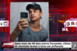 Ap&oacute;s mais de 40 dias morre Fernando, v&iacute;tima de atentado brutal a tiros em Ji&ndash;Paran&aacute; &ndash; V&iacute;deo