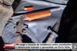 PM reage a invas&atilde;o de resid&ecirc;ncia contra assaltantes e adolescente baleado &eacute; apreendido em PVH &ndash; V&iacute;deo