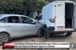 Fiat Strada e Fiat Siena ficam destru&iacute;dos ap&oacute;s colis&atilde;o no cruzamento das ruas Vin&iacute;cius de Moraes e Xapuri em Ji&ndash;Paran&aacute; &ndash; V&iacute;deo