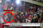 V&iacute;deo mostra homem sendo morto a facadas em Rolim de Moura &ndash; V&iacute;deo