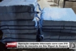 Opera&ccedil;&atilde;o conjunta intercepta carro com 210 quilos de Maconha em S&atilde;o Miguel do Guapor&eacute; &ndash; V&iacute;deo 