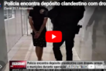 Pol&iacute;cia encontra  dep&oacute;sito clandestino com drogas, armas e muni&ccedil;&otilde;es durante opera&ccedil;&atilde;o em Porto Velho &ndash; V&iacute;deo     