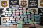 Opera&ccedil;&atilde;o conjunta do Denarc e Receita Federal prende dois e apreende v&aacute;rios tipos de drogas em distribuidora