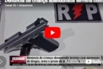 Den&uacute;ncia de crian&ccedil;a abandonada termina com apreens&atilde;o de drogas, arma e pris&atilde;o de mulher em PVH &ndash; V&Iacute;DEO  