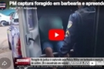 PM captura foragido em barbearia e apreende muni&ccedil;&atilde;o calibre.38 em ve&iacute;culo na zona sul de Porto Velho &ndash; V&Iacute;DEO   