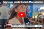 Recursos do senador Conf&uacute;cio Moura garantem alimentos a fam&iacute;lias no SEMDES Itinerante em Ariquemes &ndash; V&Iacute;DEO
