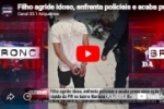 Filho agride idoso, enfrenta policiais e acaba preso ap&oacute;s a&ccedil;&atilde;o r&aacute;pida da PM no bairro Mariana em PVH &ndash; V&Iacute;DEO 