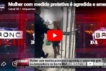 Mulher com medida protetiva &eacute; agredida e amea&ccedil;ada pelo ex companheiro no bairro Mariana, em PVH &ndash; V&Iacute;DEO