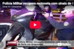 Pol&iacute;cia Militar recupera motoneta com sinais de furto em Ariquemes &ndash; V&Iacute;DEO