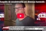 Suspeito de envolvimento em diversos homic&iacute;dios e roubos &eacute; preso pela Pol&iacute;cia Civil &ndash; LIVE: ESTAMOS NO AR! PROGRAMA BRONCA DA PESADA