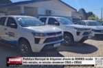 Prefeitura de Ariquemes entrega tr&ecirc;s ve&iacute;culos para fortalecer atendimentos do CRAS e CREAS &ndash; V&Iacute;DEO