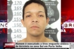 Homem &eacute; executado a tiros enquanto andava de bicicleta na zona Sul em Porto Velho &ndash; V&Iacute;DEO