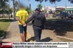 Pol&iacute;cia Militar aborda suspeito durante patrulhamento e apreende drogas e dinheiro em Ariquemes &ndash; V&Iacute;DEO