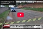 Homem &eacute; mortO com golpe de faca ap&oacute;s discuss&atilde;o familiar &ndash; LIVE: ESTAMOS NO AR! PROGRAMA BRONCA DA PESADA