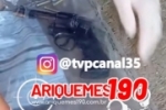 URGENTE: Elemento que morreu ao trocar tiros com a For&ccedil;a T&aacute;tica no Setor 11 em Ariquemes estava armado com um rev&oacute;lver calibre .38 &ndash; V&Iacute;DEOS
