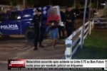 Motociclista socorrido ap&oacute;s acidente na Linha C&ndash;75 no Bom Futuro acaba preso por Mandado Judicial &ndash; V&Iacute;DEO