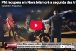 PM recupera em Nova Mamor&eacute; a segunda das tr&ecirc;s motocicletas roubadas durante assalto em Ariquemes &ndash; LIVE: ESTAMOS NO AR! PROGRAMA BRONCA DA PESADA