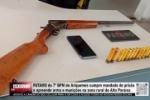 PATAMO do 7&ordm; BPM de Ariquemes cumpre Mandado de Pris&atilde;o e apreende arma e muni&ccedil;&otilde;es na zona rural &ndash; V&Iacute;DEO