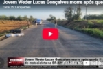 Jovem Weder Lucas Gon&ccedil;alves morre ap&oacute;s queda de motocicleta na BR&ndash;421 em Monte Negro &ndash; LIVE: ESTAMOS NO AR! PROGRAMA BRONCA DA PESADA