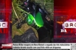 PM recupera em Nova Mamor&eacute; a segunda das tr&ecirc;s motocicletas roubadas em assalto com casal feito ref&eacute;m &ndash; V&Iacute;DEO
