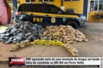 PRF apreende mais de uma tonelada de drogas em fundo falso de caminh&atilde;o na BR&ndash;364 em Porto Velho &ndash; V&Iacute;DEO