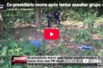 Ex&ndash;presidi&aacute;rio morre ap&oacute;s tentar assaltar grupo e trocar tiros com PM da reserva em Porto Velho &ndash; LIVE: ESTAMOS NO AR! PROGRAMA BRONCA DA PESADA