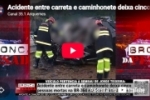 Acidente entre carreta e caminhonete deixa cinco pessoas mortas na BR&ndash;364 em Ouro Preto do Oeste &ndash; LIVE: ESTAMOS NO AR! PROGRAMA BRONCA DA PESADA