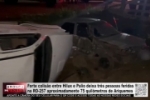Forte colis&atilde;o entre Hilux e P&aacute;lio deixa tr&ecirc;s pessoas feridas na RO&ndash;257 &ndash; V&Iacute;DEO