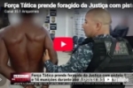For&ccedil;a T&aacute;tica prende foragido da Justi&ccedil;a com pistola e 14 muni&ccedil;&otilde;es durante abordagem em Ariquemes &ndash; V&Iacute;DEO