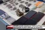PATAMO prende suspeito por Tr&aacute;fico de Drogas em apartamento no bairro Eldorado em Ariquemes &ndash; V&Iacute;DEO