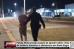 Pol&iacute;cia Militar prende suspeito de agredir mulher v&iacute;tima de viol&ecirc;ncia dom&eacute;stica e adolescente em Monte Negro &ndash; V&Iacute;DEO