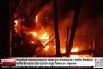 Inc&ecirc;ndio de grandes propor&ccedil;&otilde;es atinge &aacute;rea de vegeta&ccedil;&atilde;o e mobiliza Bombeiros &ndash; V&Iacute;DEO