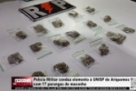Pol&iacute;cia Militar conduz elemento &agrave; UNISP de Ariquemes com 17 parangas de Maconha &ndash; V&Iacute;DEO