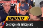 URGENTE: Destro&ccedil;os do helic&oacute;ptero que transportava cantor Rick da dupla Rick & Rener &eacute; encontrado &ndash; N&Atilde;O H&Aacute; SOBREVIVENTES &ndash; V&Iacute;DEO