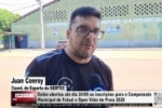 Inscri&ccedil;&otilde;es para Futsal e Open V&ocirc;lei de Praia 2026 seguem abertas at&eacute; 24 de setembro &ndash; V&Iacute;DEO