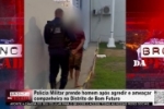 Pol&iacute;cia Militar prende homem ap&oacute;s agredir e amea&ccedil;ar companheira no Distrito de Bom Futuro &ndash; V&Iacute;DEO