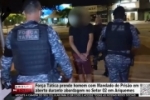 For&ccedil;a T&aacute;tica prende homem com Mandado de Pris&atilde;o em aberto durante abordagem no Setor 02 em Ariquemes &ndash; V&Iacute;DEO