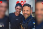 Trabalhador que recebeu descarga el&eacute;trica na Av. JK tem alta e visita m&eacute;dico Dr. Mauro que o atendeu no dia do acidente &ndash; V&Iacute;DEO