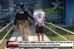 PRF conduz a UNISP homem com Mandado de Pris&atilde;o em aberto pelo crime de viol&ecirc;ncia dom&eacute;stica &ndash; V&Iacute;DEO