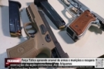 For&ccedil;a T&aacute;tica apreende arsenal de armas e muni&ccedil;&otilde;es e recupera objetos roubados no Setor 09 em Ariquemes &ndash; V&Iacute;DEO