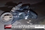 Motociclista fica em estado grav&iacute;ssimo ap&oacute;s colis&atilde;o com carreta na BR&ndash;364 em Ariquemes &ndash; V&Iacute;DEO