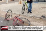 Idoso de 85 anos vem a &oacute;bito ap&oacute;s grav&iacute;ssimo acidente entre carro e bicicleta na Av. Tabapu&atilde; no Setor 3 em Ariquemes &ndash; V&Iacute;DEO