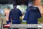 Homem &eacute; preso com mandado em aberto ap&oacute;s irm&atilde; ficar ferida durante discuss&atilde;o em Cacaul&acirc;ndia &ndash; V&Iacute;DEO