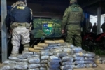 For&ccedil;as de seguran&ccedil;a apreendem mais de 100 kg de skunk avaliados em R$ 1,24 milh&atilde;o