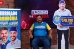 Professor Geidson Moreira agradece no Bronca da Pesada os votos recebidos por Marcos Rog&eacute;rio e Fernando M&aacute;ximo &ndash; V&Iacute;DEO