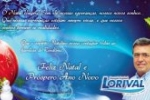 Cartão de Natal do Deputado Estadual Lorival Amorim