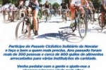ARIQUEMES: Participe você também do passeio ciclístico solidário da Novalar